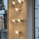Pair of Obliqua wall lights by Ignazia Favata and Claudio Dini for Bieffeplast 1969