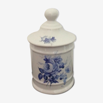 Pot avec couvercle porcelaine du Lys Royal Limoges