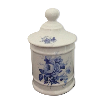 Pot with porcelain lid of the Lys Royal Limoges