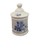 Pot with porcelain lid of the Lys Royal Limoges