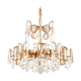 Crystal chandelier, Northern Europe, 1950s