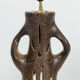 Pair of terracotta lamps, Bastian Le Pemp, 1970s