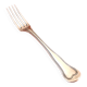 Antique dessert fork by silversmith Christofle, Chinon model collection.