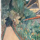 Country house with young man, signed Bernard Delafon