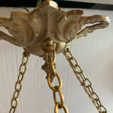 Vintage washbasin ceiling lamp