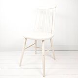 Vintage chaise de soutien off white Mid Century Retro Skandi Scandinavian Kitchen Chair Salle à mang