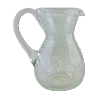 Biot bubble glass pitcher