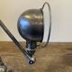 Lampe de bureau Jieldé jielde 2 bras de 40cm avec base étau graphite indus