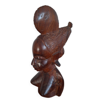 Vintage African bust