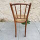 Bistro chair sitting canus