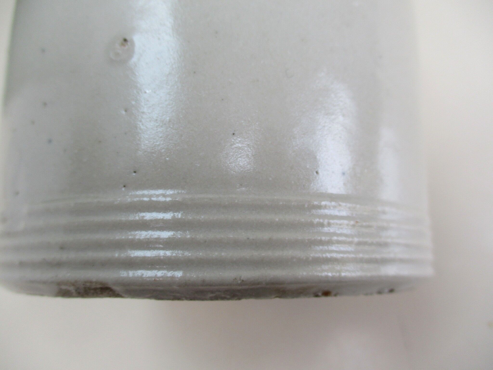 Former Damoy Paris sandstone mustard pot