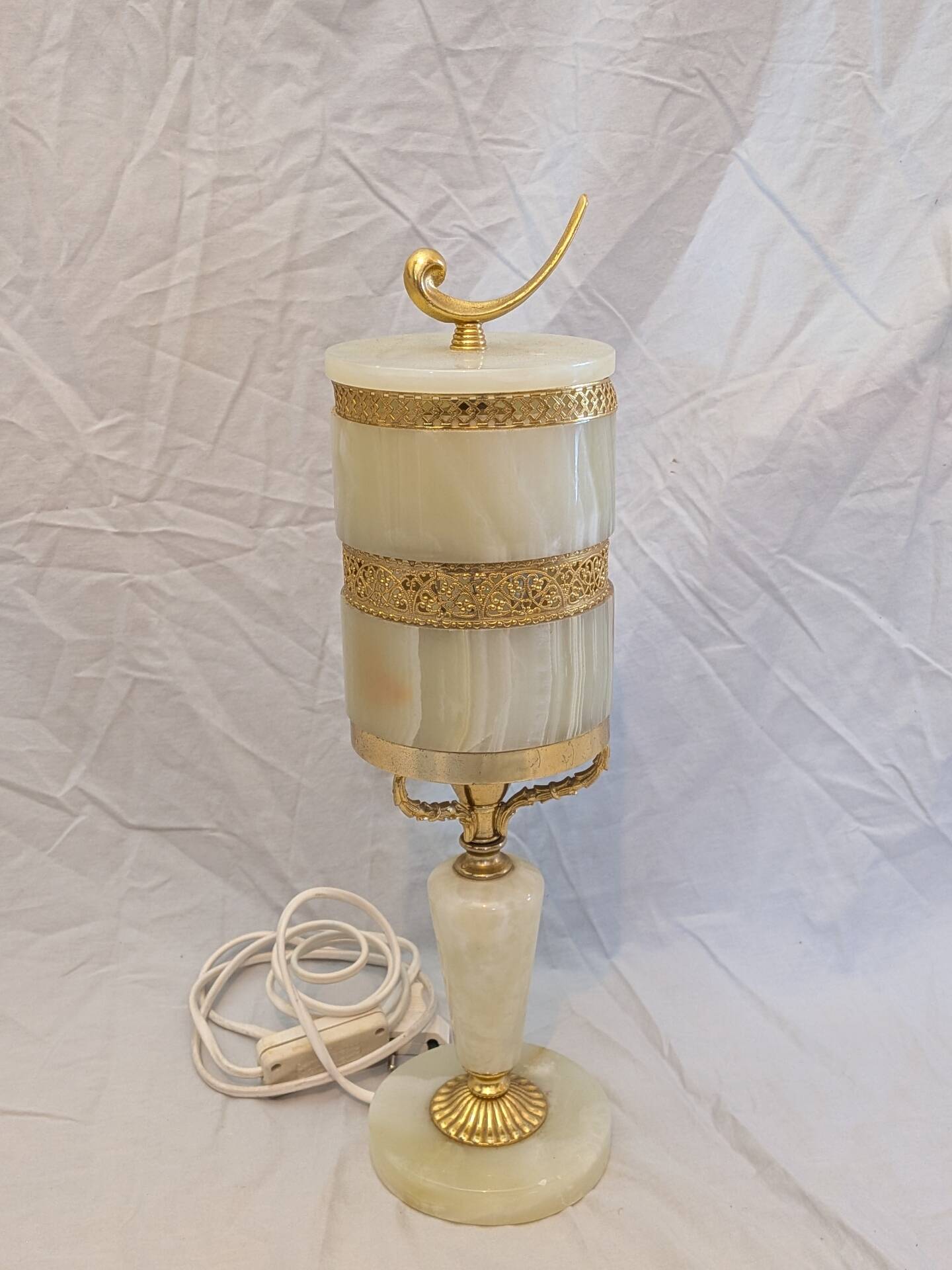 Lampe en marbre