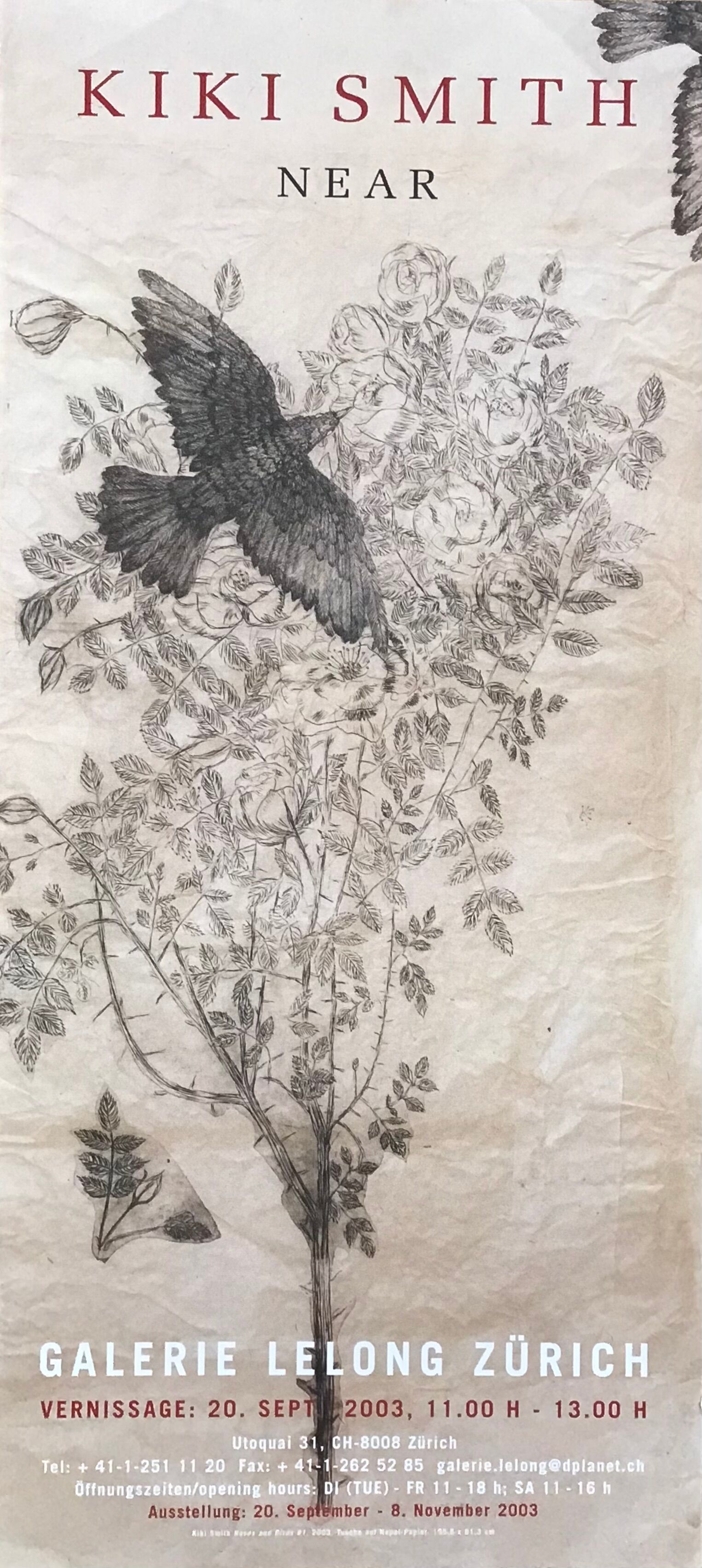 Kiki Smith - exhibition poster