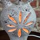 Vintage stoneware lamp 70