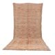 Peach Vintage Moroccan Rug 164 x 376 cm - Berber Wool Rug - Handmade Rug