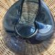 Blown glass round vase