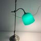 Vintage lamp 1920 monix nickel-plated metal celadon - 53 cm