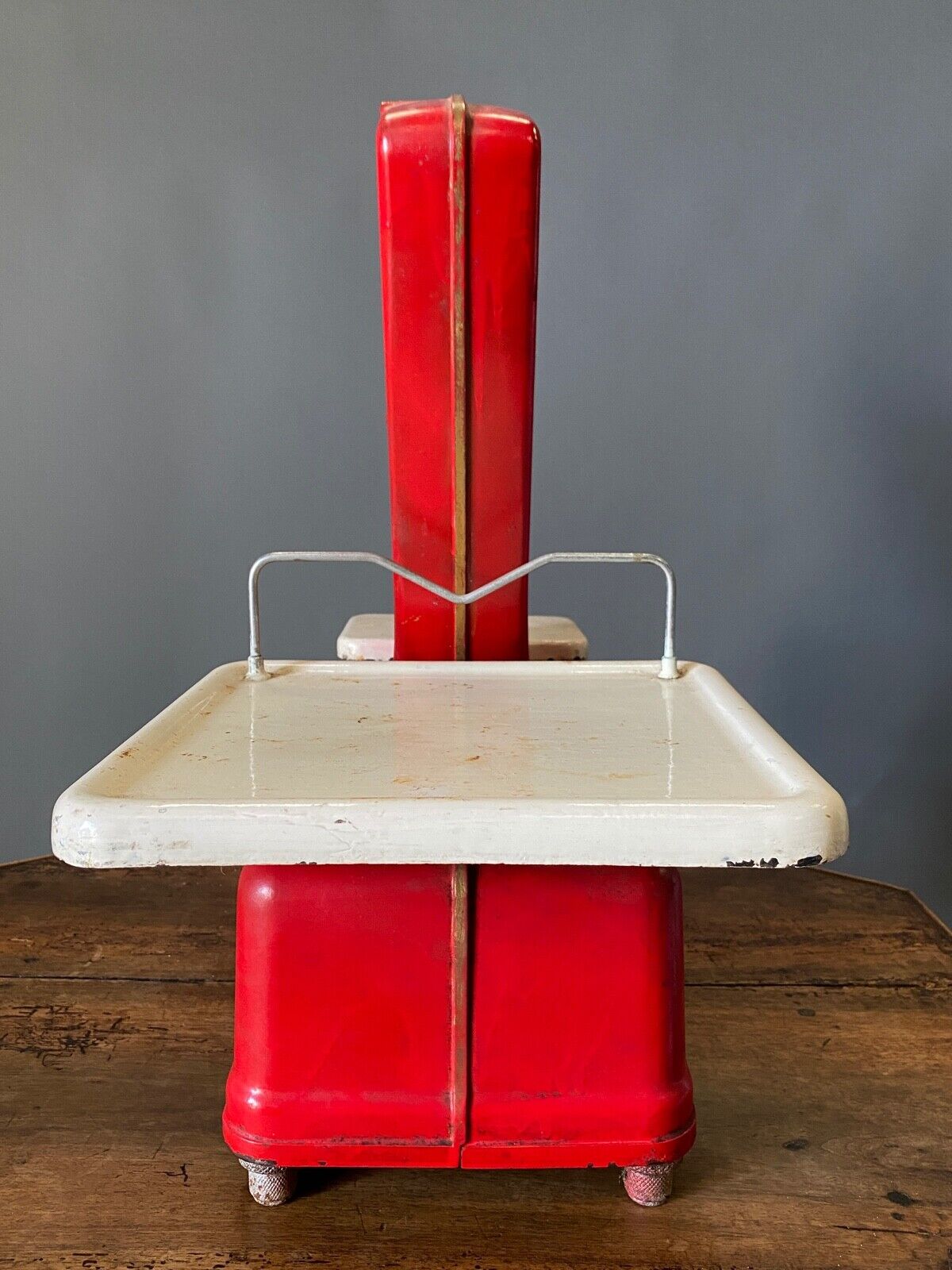Cast iron testut scale for decoration or trade xxe