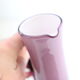 Purple opaline vase