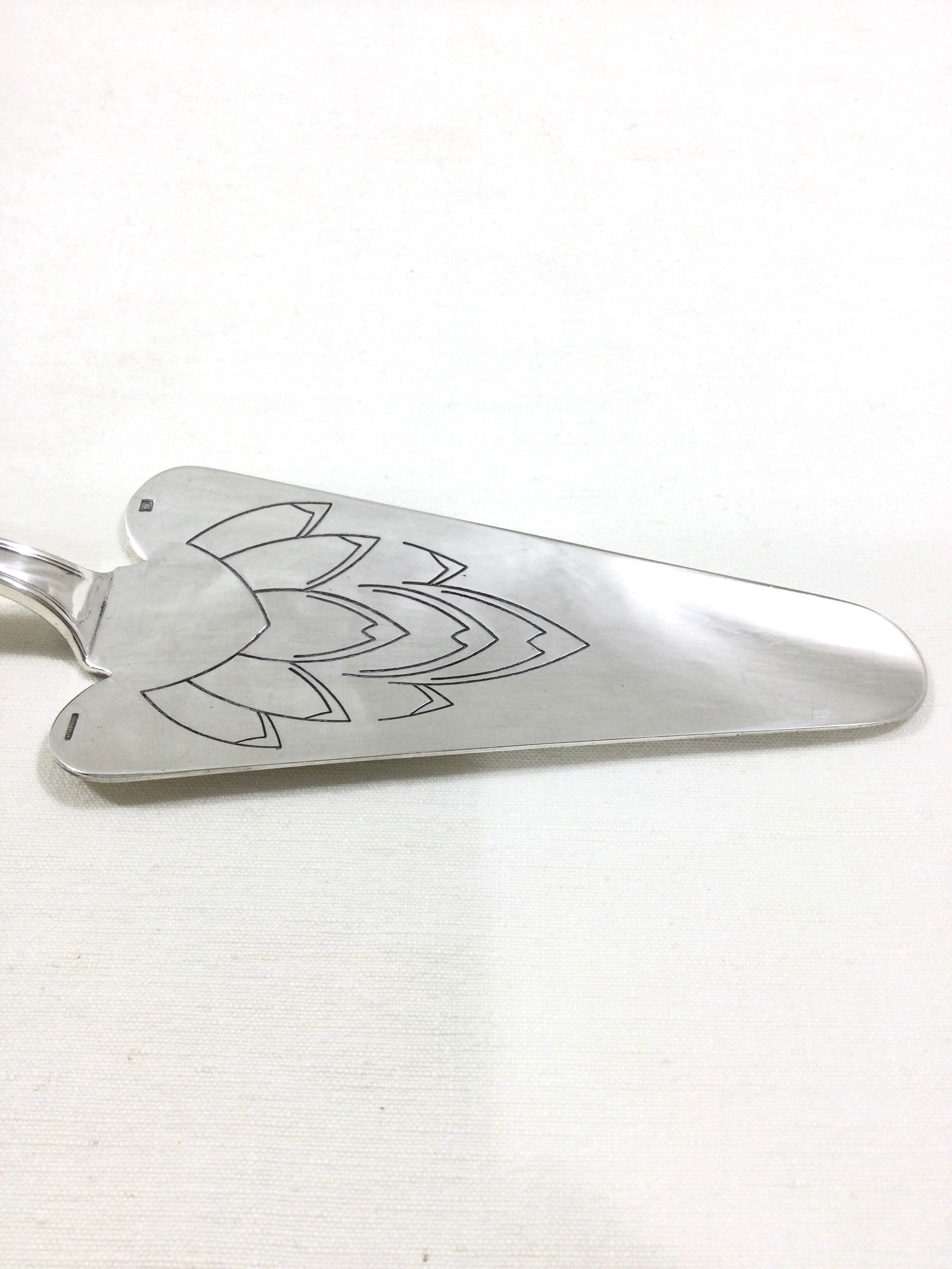 Christofle – Chevron Model Pie Shovel