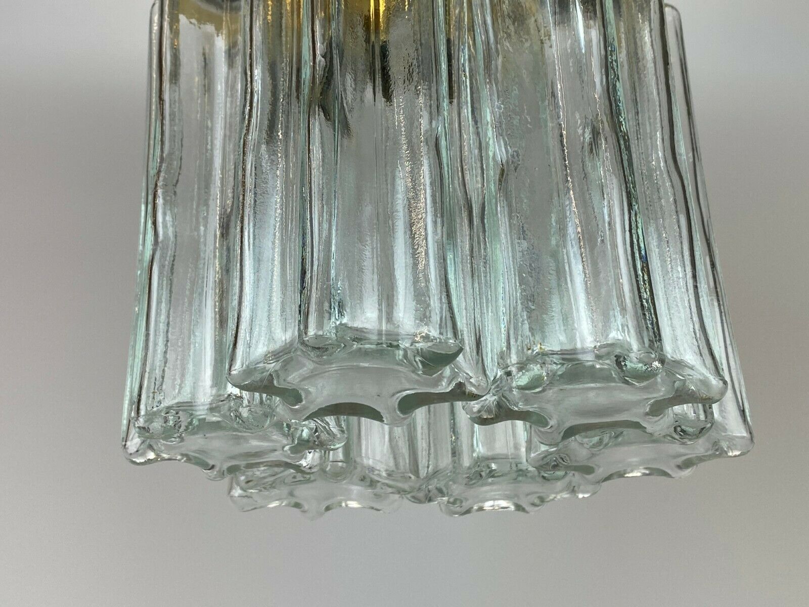 60s 70s lamp light ceiling lamp Limburg glass chandelier design 60s 70s