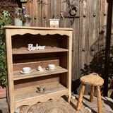 Bibus shelving practical console!! Raw walnut/ adjustable shelves