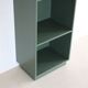 Vintage danish green bookcase