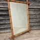 Antique Faux bamboo mirror 73 x 95 cm