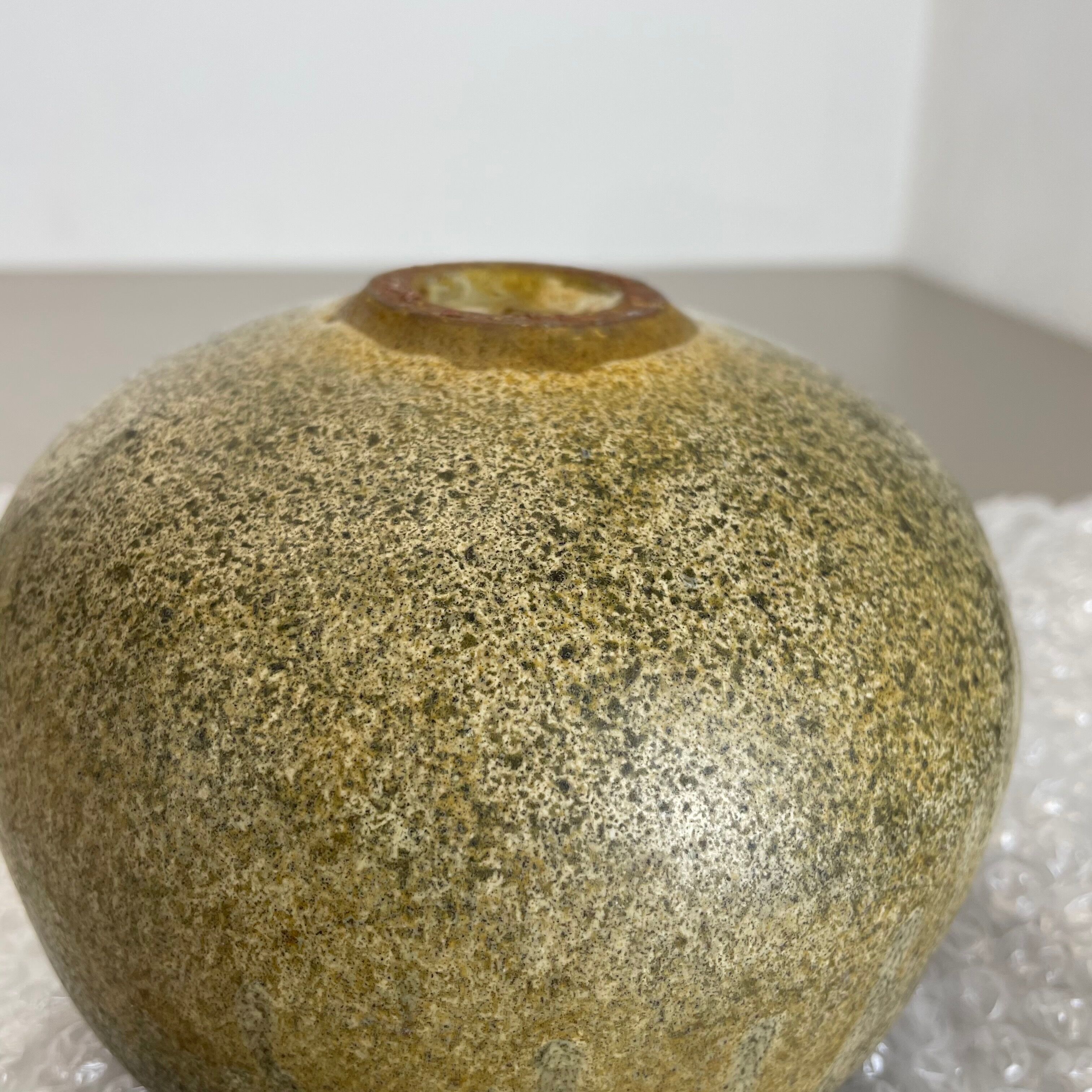Sculptural Studio Pottery Vase Object by Otto Meier, Worpswede, Germany, 1970s