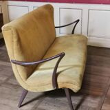 Scandinavian wing sofa 50s 60s