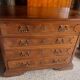 17th-century walnut antique chest of drawers