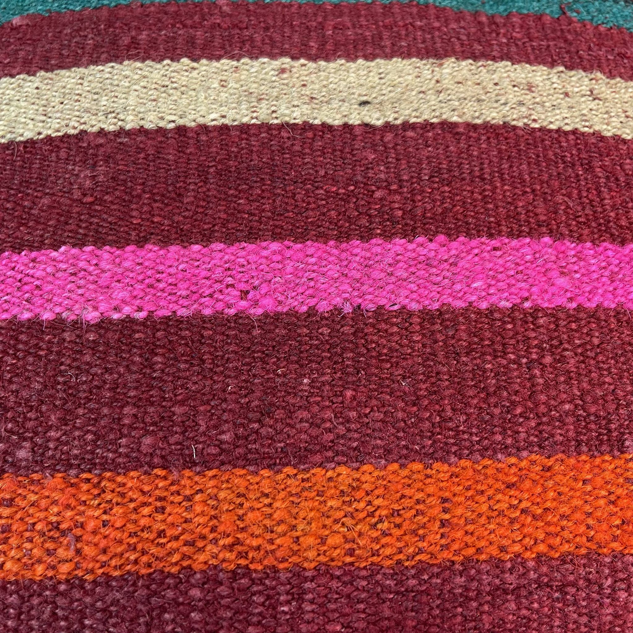 Vintage turkish kilim cushion cover 40x40cm
