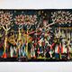Tapestry "The Woodcutter" by Jean-Claude Bissery.