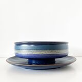 German ceramic dishes KMK viola 1960s