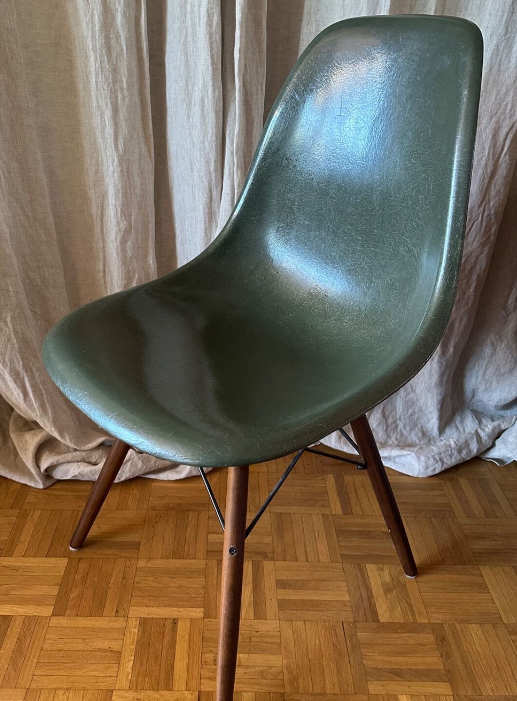 5 original EAMES chairs - HERMANN MILLER 1950