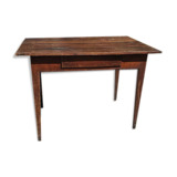 Old farm table with drawer 4 pers