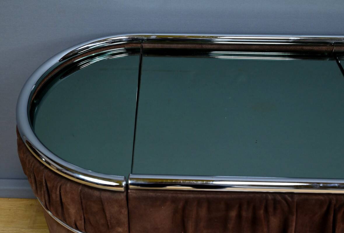 Dressing table and its pouf, Italian design – 1970