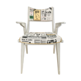 Vintage armchair retro patterns