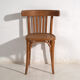 Pair of Thonet-style chairs in bentwood with low backrest – Central Europe, circa 1920