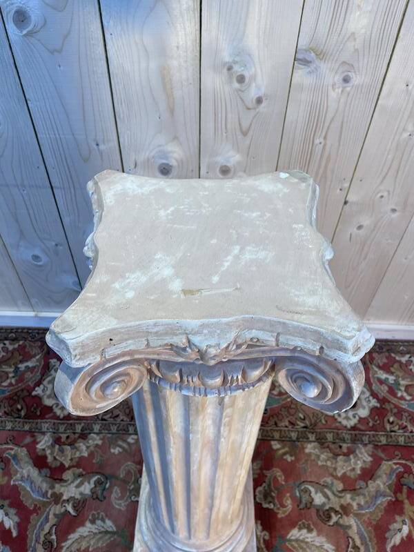 Corinthian Plaster Display Stand or Column