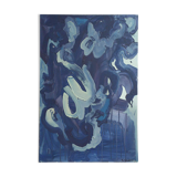 Original Abstract Painting 'The Deep' by Megan Wheatley