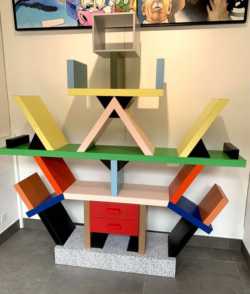 Ettore Sottsass - Carlton Library, Memphis Milano edition