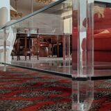 Plexiglass coffee table