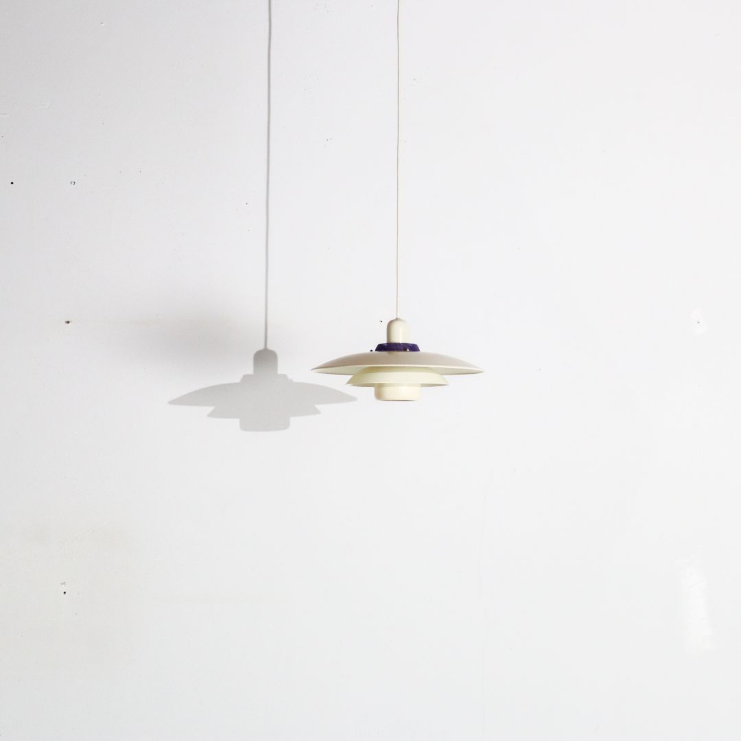 Jeka Metaltryk Hanging Lamp 1980s
