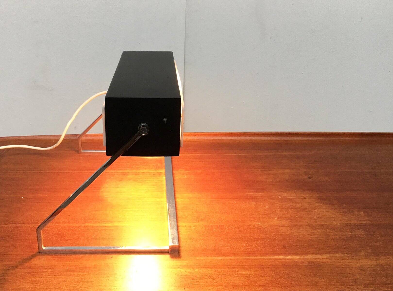 Mid-century German minimalist table lamp by Cosack.