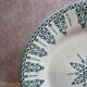 Assiette creuse Terre de fer Gien modèle Annam ancienne