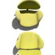 Pair of Little Tulip armchairs by Pierre Paulin for Artifort in green fabric.