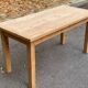 Renovated solid wood farmhouse dining table, 150cm