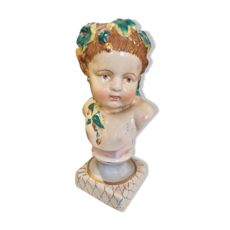 Porcelain bust capodimonte
