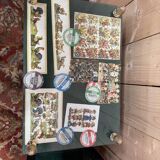 Paire de tables de chevets ou bouts de canapé 1970